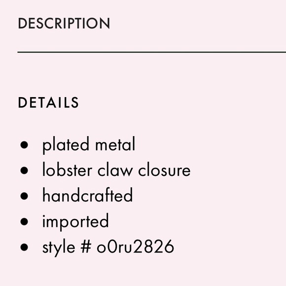 Kate Spade ♠️ Infinity & Beyond Earrings/Necklace - Picture 11 of 15